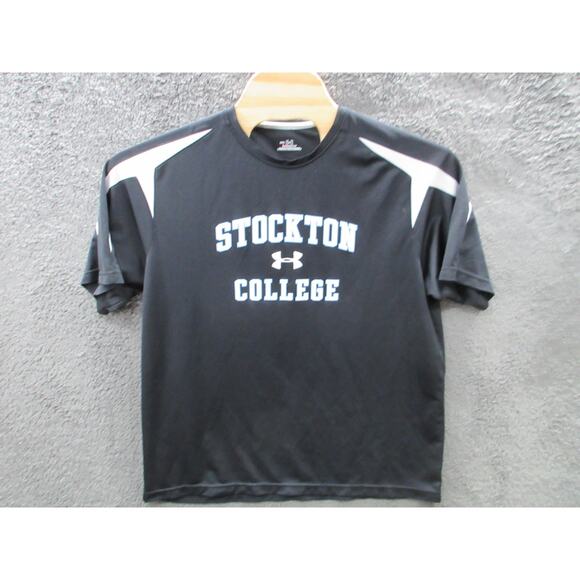 STOCKTON COLLEGE (Pre- University) Men's UNDER ARMOUR XXL Heatgear T-shirt - Picture 1 of 15